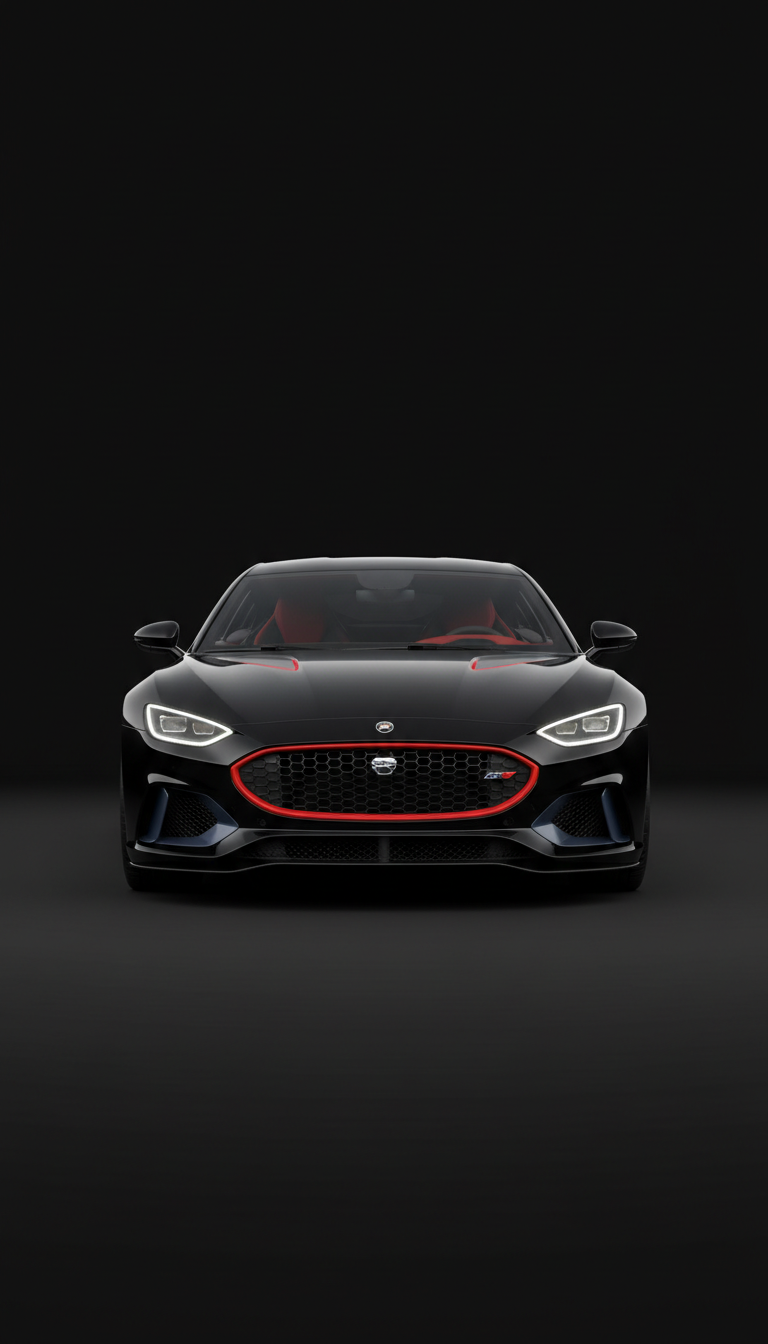 Leather-Trimmed Sport Coupe